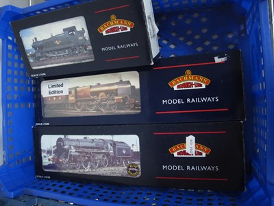 Lot 361 - Three Bachmann "OO" Gauge/4mm Boxed Steam...