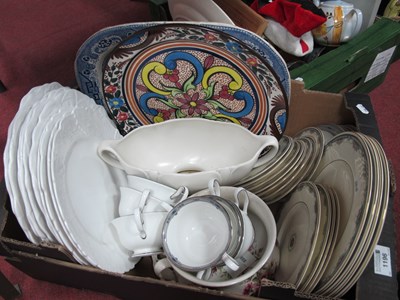 Lot 1196 - Wedgwood 'Amherst' pattern set of six soup...