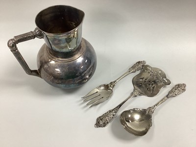 Lot 29 - An Elkington & Co Plated Jug, (16587) designed...