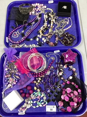 Lot 9 - A Collection of Costume Jewellery, to include...