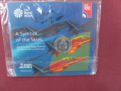 Lot 748 - RAF Centenary 2018 UK £2 brilliant...