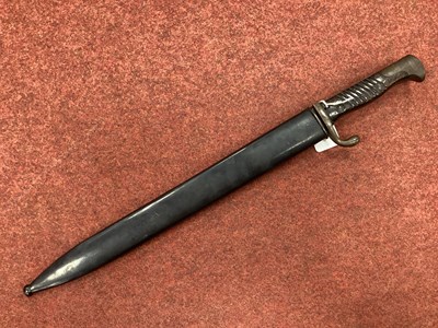 Lot 780 - WW1 German Seitengewehr 98 'butcher blade'...