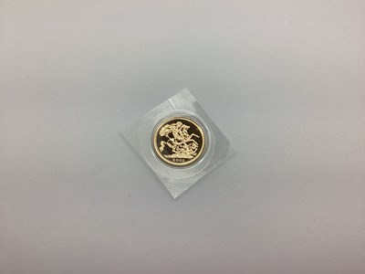 Lot 422 - 2003 Elizabeth II Gold Sovereign, in a sealed...