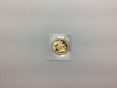 Lot 428 - 2003 Elizabeth II Gold Sovereign, in a sealed...