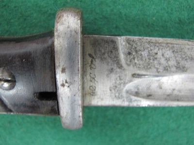 Lot 776 - WW2 German K98 bayonet with markings 1850 42 c...