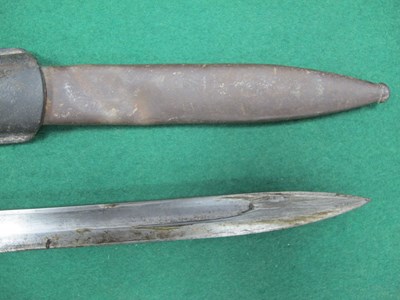 Lot 776 - WW2 German K98 bayonet with markings 1850 42 c...