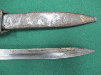 Lot 776 - WW2 German K98 bayonet with markings 1850 42 c...