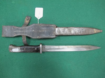 Lot 776 - WW2 German K98 bayonet with markings 1850 42 c...