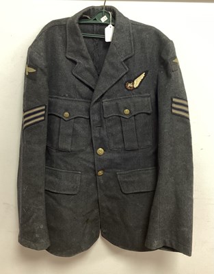 Lot 375 - WWII British Royal Air Force (RAF) jacket with...