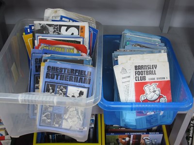 Lot 352 - Chesterfield Programmes 1971-82 Home and Away...