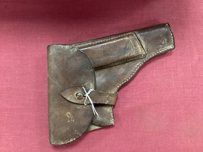 Lot 788 - WW2 German Army P35 Radom Pistol Leather...