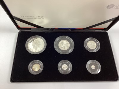 Lot 402 - Royal Mint 2017 Silver Proof Britannia...