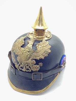 Lot 341 - WW1 Imperial German Oldenburg Pickelhaube...