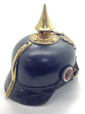 Lot 341 - WW1 Imperial German Oldenburg Pickelhaube...