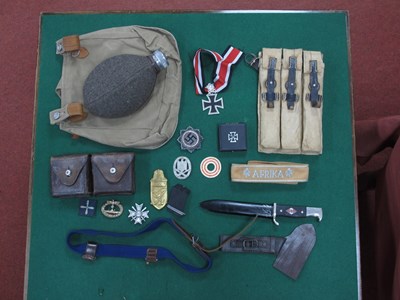 Lot 774 - Selection of reproduction Third Reich items...