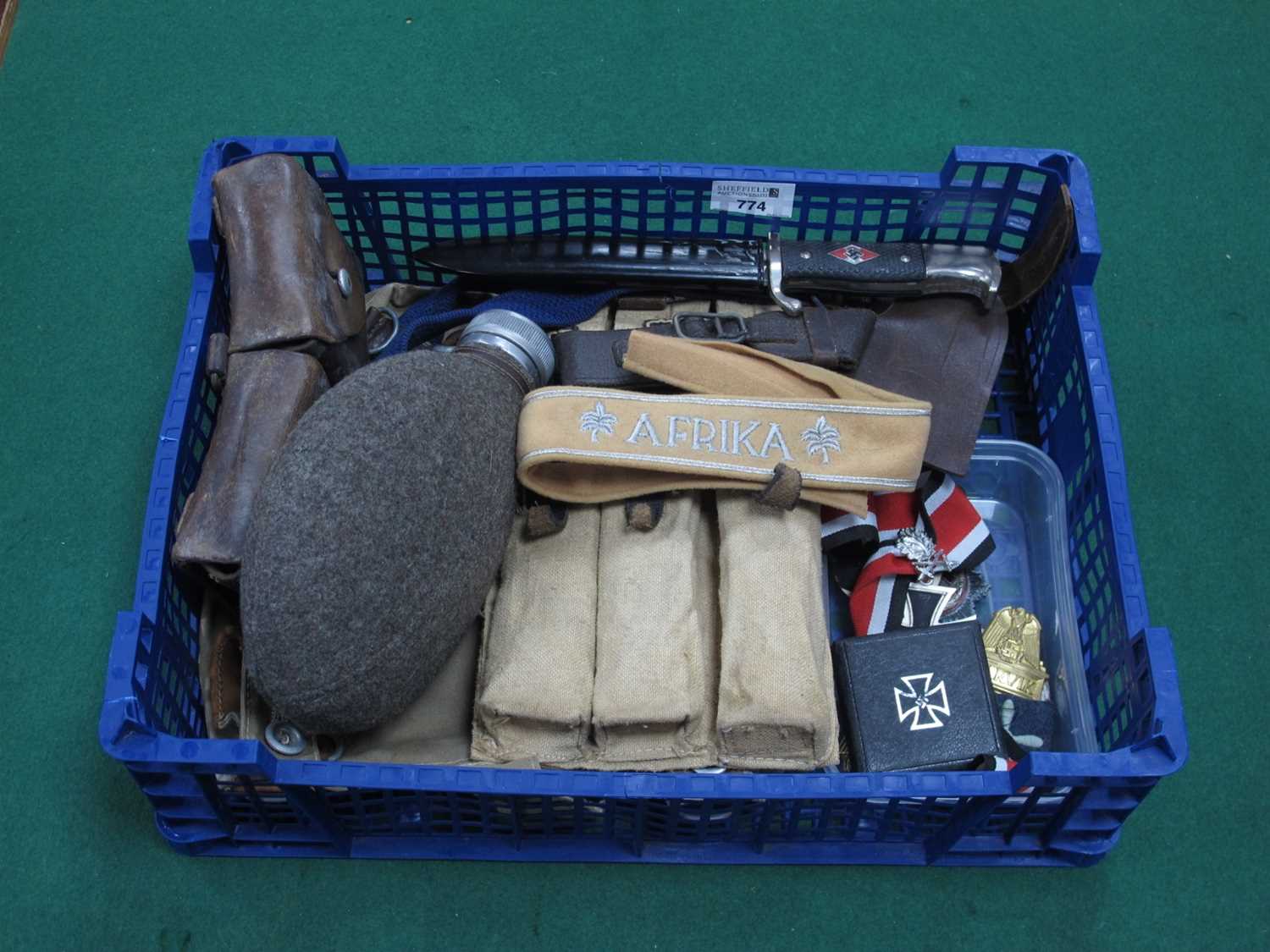 Lot 774 - Selection of reproduction Third Reich items...