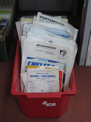 Lot 366 - Portsmouth Friendly and Testimonial Football...