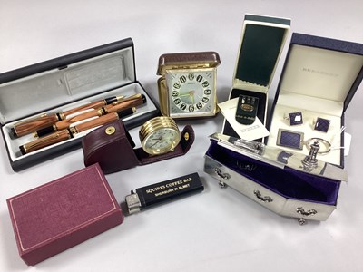 Lot 95 - Sewills Liverpool Modern Travel Clock,...