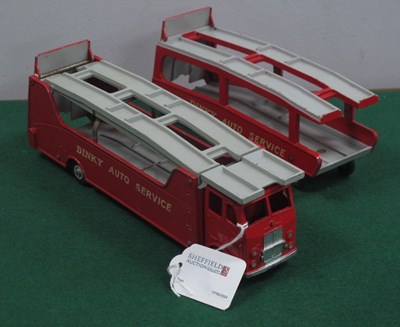 Lot 568 - Dinky Toys No 984 and 985 Car Carrier and...