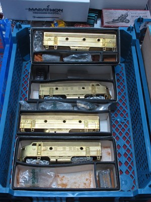 Lot 577 - Two 'HO' Gauge Tenshodo (Brass Based) U.S.A...