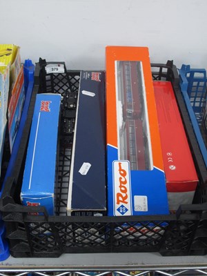 Lot 379 - Six 'HO' Gauge Continental Outline Locomotives,...