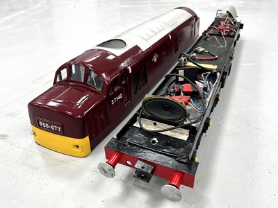 Lot 518 - A 5" Gauge Model of a Class 37 Co-Co Diesel...