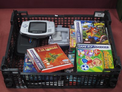 Lot 327 - A Nintendo Game Boy Advance Hand Held Gaming...