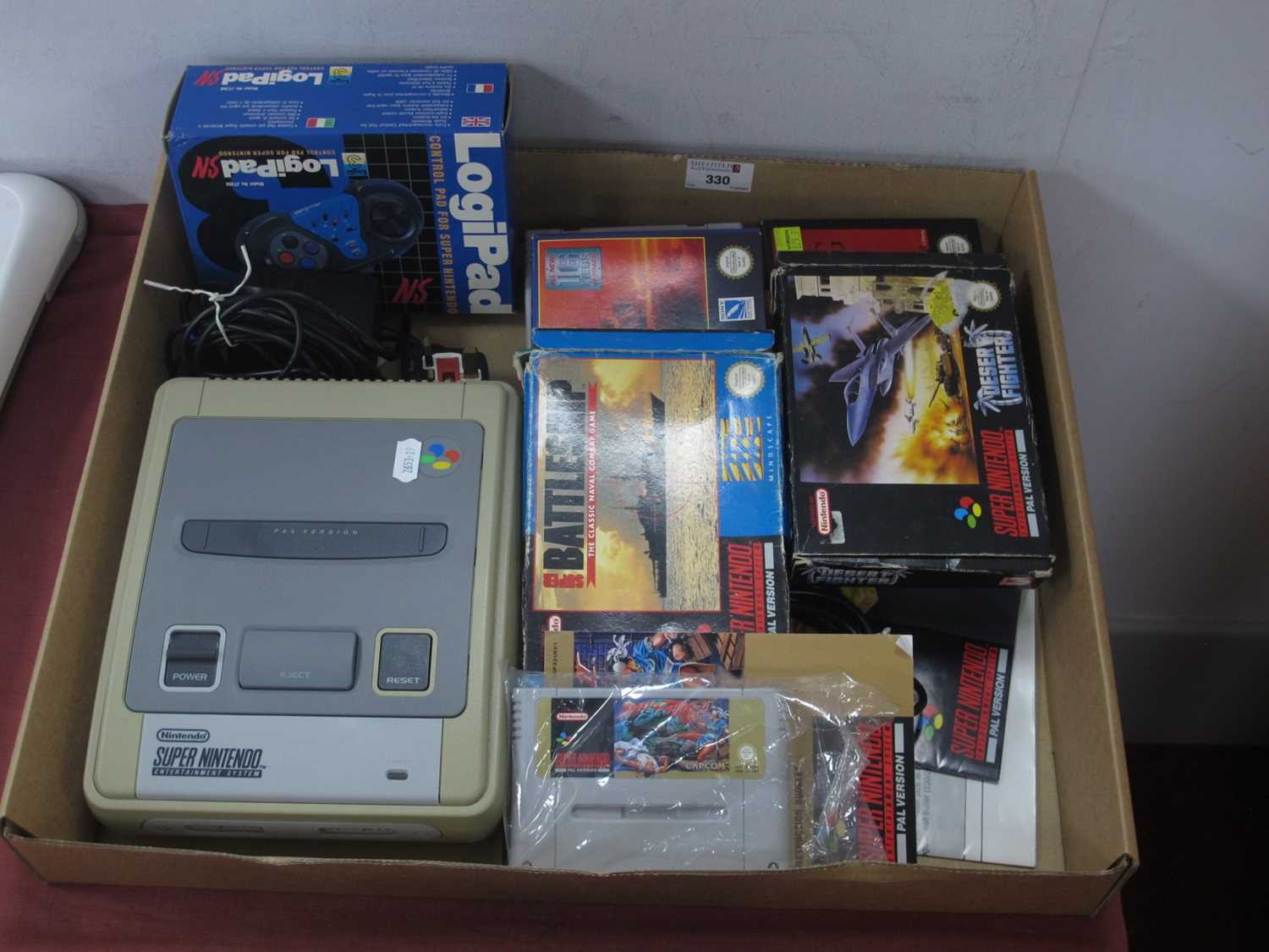 Lot 330 - A Nintendo Super Nintendo (SNES) Gaming...