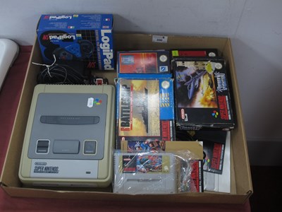 Lot 330 - A Nintendo Super Nintendo (SNES) Gaming...