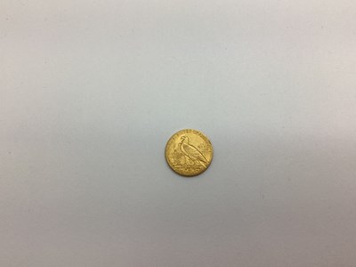 Lot 416 - 1914 USA Two And a Half Dollars "Indian Head...