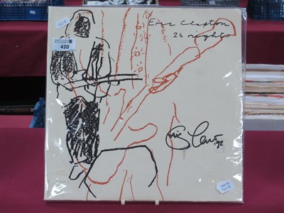 Lot 420 - Eric Clapton - Twenty Four Nights, (Reprise...