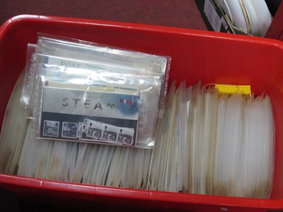 Lot 1018 - Stamps; over 120 individual packs containing a...