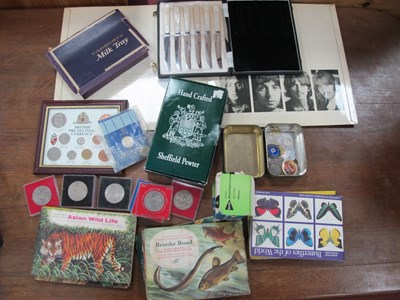 Lot 1023 - Beatles White Album, Gloops Club Silver Enamel...