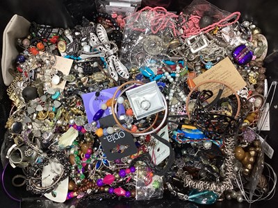 Lot 51 - A Mixed Lot of Assorted Costume Jewellery :-...