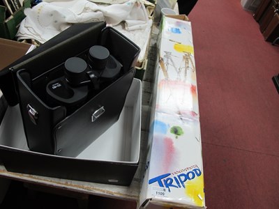 Lot 1109 - A pair of Opticron binoculars 30x80 in case...