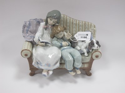 Lot 1150 - Lladro figure "Big Sister" in original box.