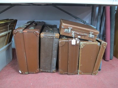 Lot 1132 - Five Suitcases, including Pioneer.
