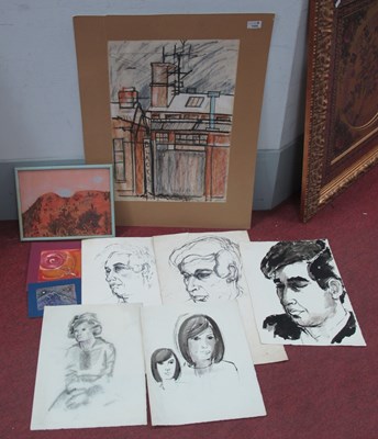 Lot 1434 - Sonya Sprinthall (Sheffield Artist) Artwork,...