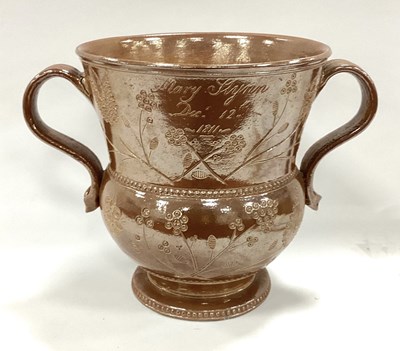 Lot 1084 - An Early XIX Century Salt-Glazed Stoneware Two-...