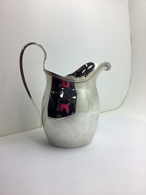 Lot 90 - A Hallmarked Silver Jug, Nathan & Hayes,...