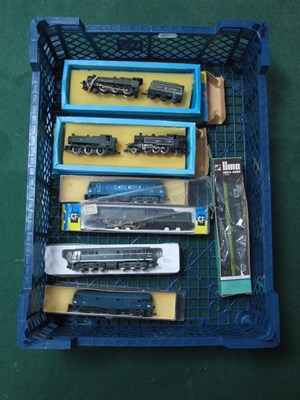 Lot 402 - Eight 'N' Gauge Locomotives by Graham Farish,...