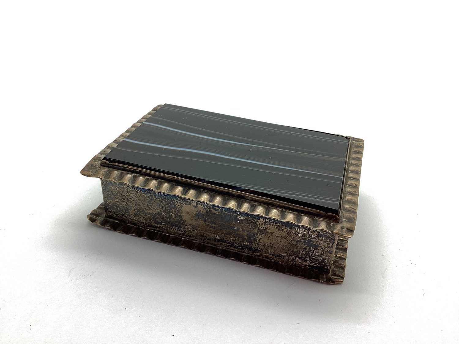 Lot 81 - An Edwardian Hallmarked Silver and Banded...