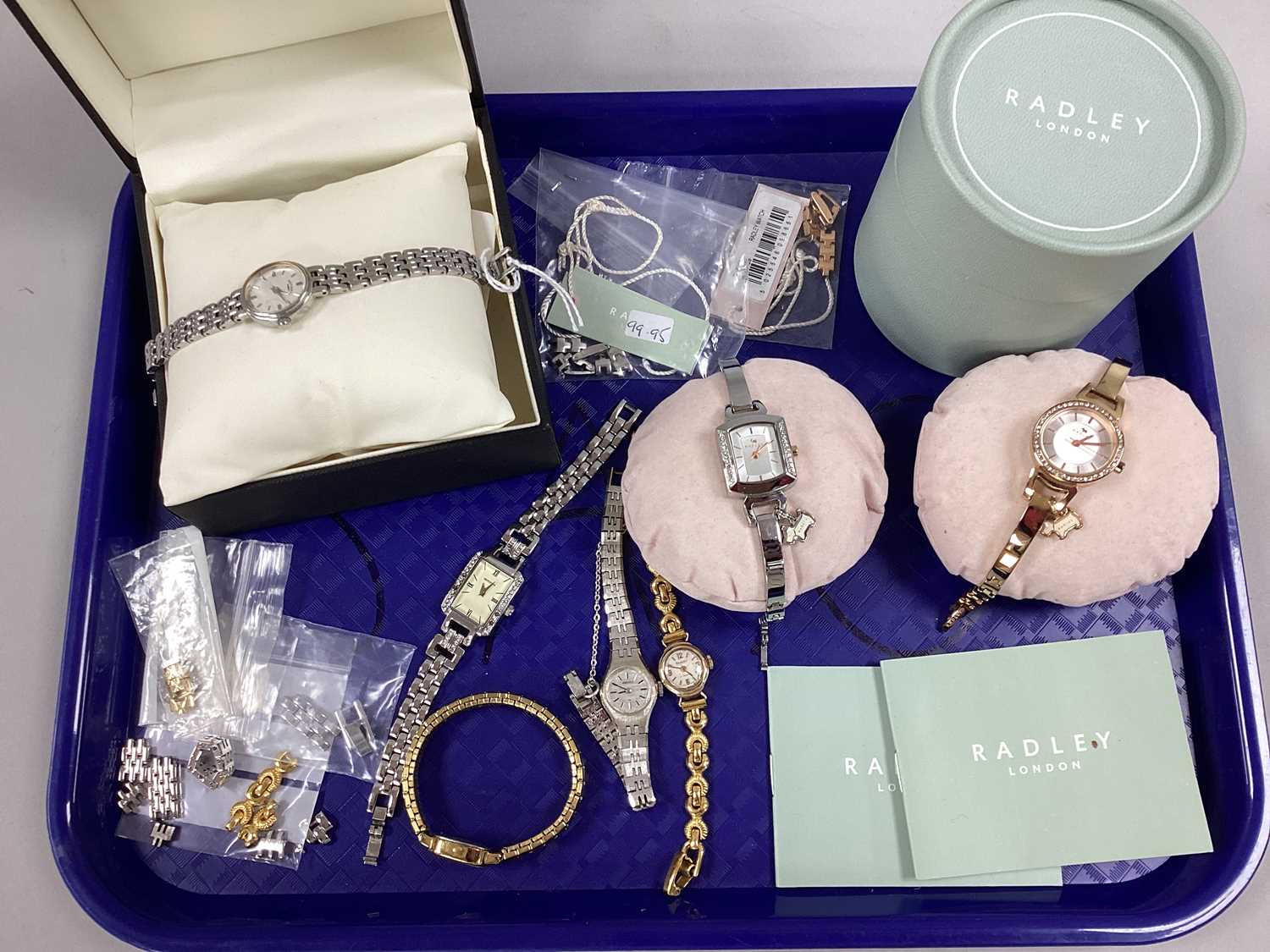 Lot 14 - Modern Ladies Wristwatches, including Radley,...