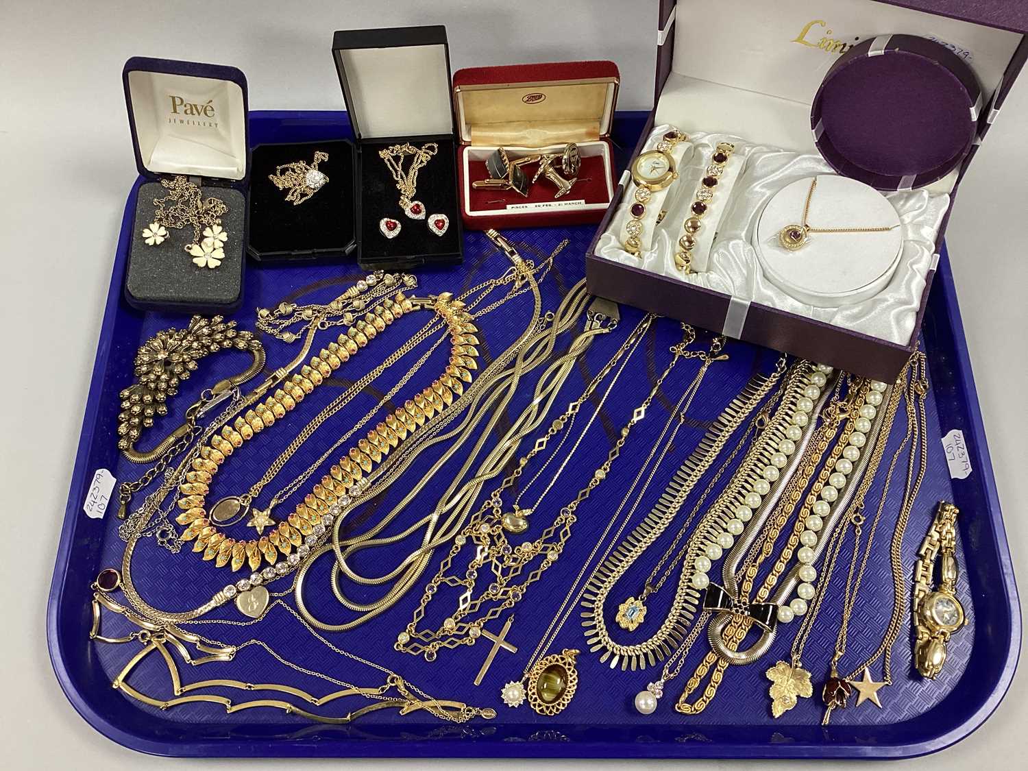 Lot 15 - A Collection of Gilt Coloured Costume...