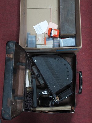 Lot 1042 - Johnson Optiscope Projector, circa 1930's,...
