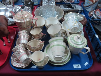 Lot 1331 - Mid XX Century Tams Ware Coffee Service,...