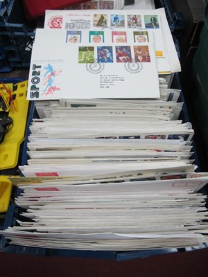 Lot 1114 - Stamps; Over 400 Great Britain First Day...