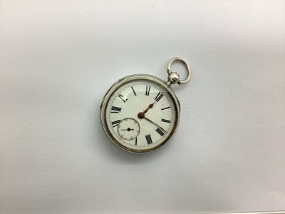 Lot 111 - A Victorian Hallmarked Silver Cased Openface...