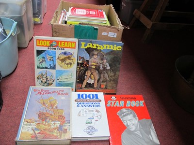 Lot 1125 - Juvenalia, a large selection of annuals, books,...
