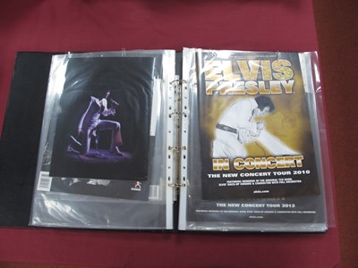 Lot 384 - Elvis Presley Concert Programs, from 1993-2014,...